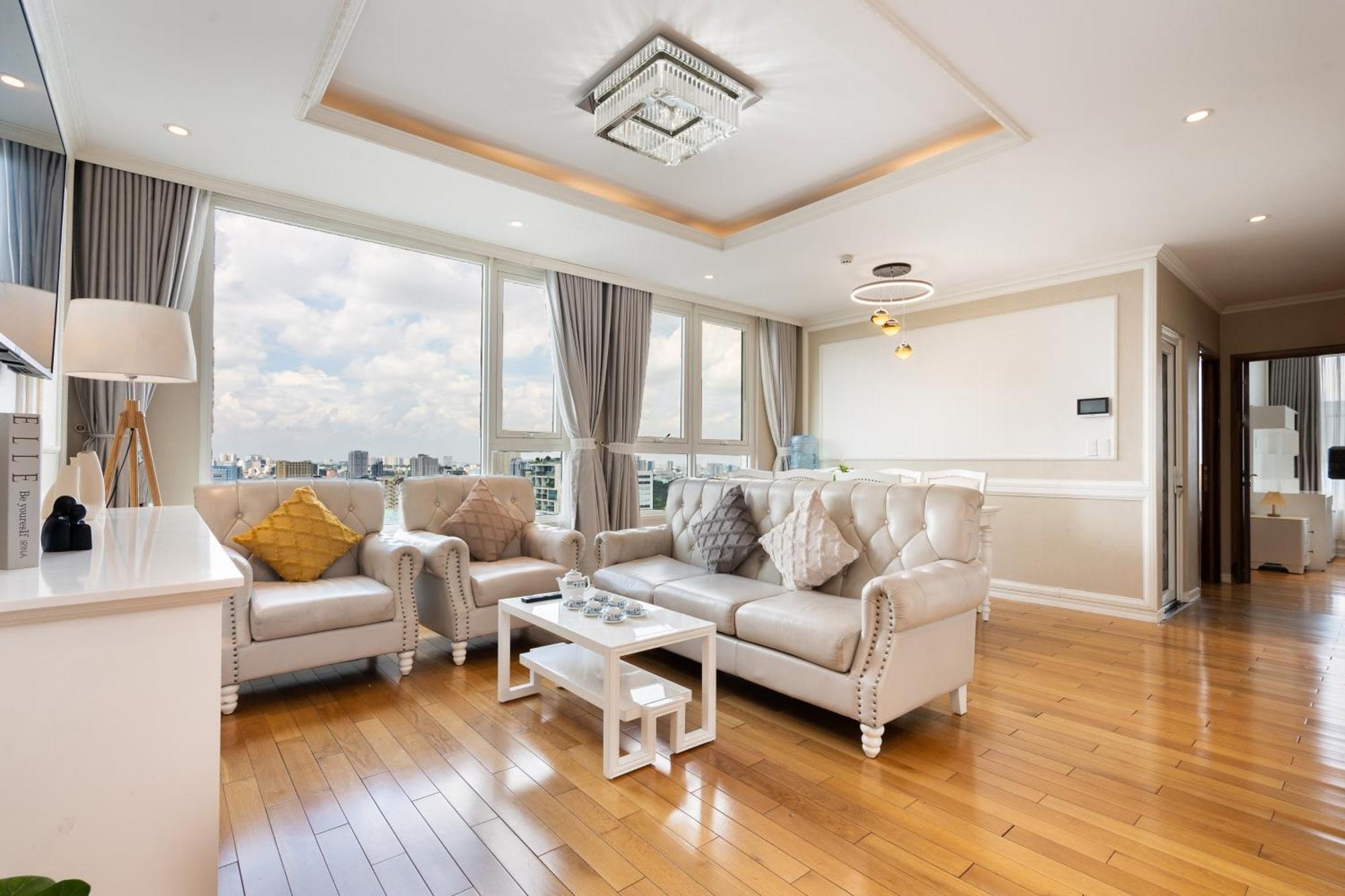 2Br 3Br Luxury Apartment Sky Pool Хошимин Екстериор снимка