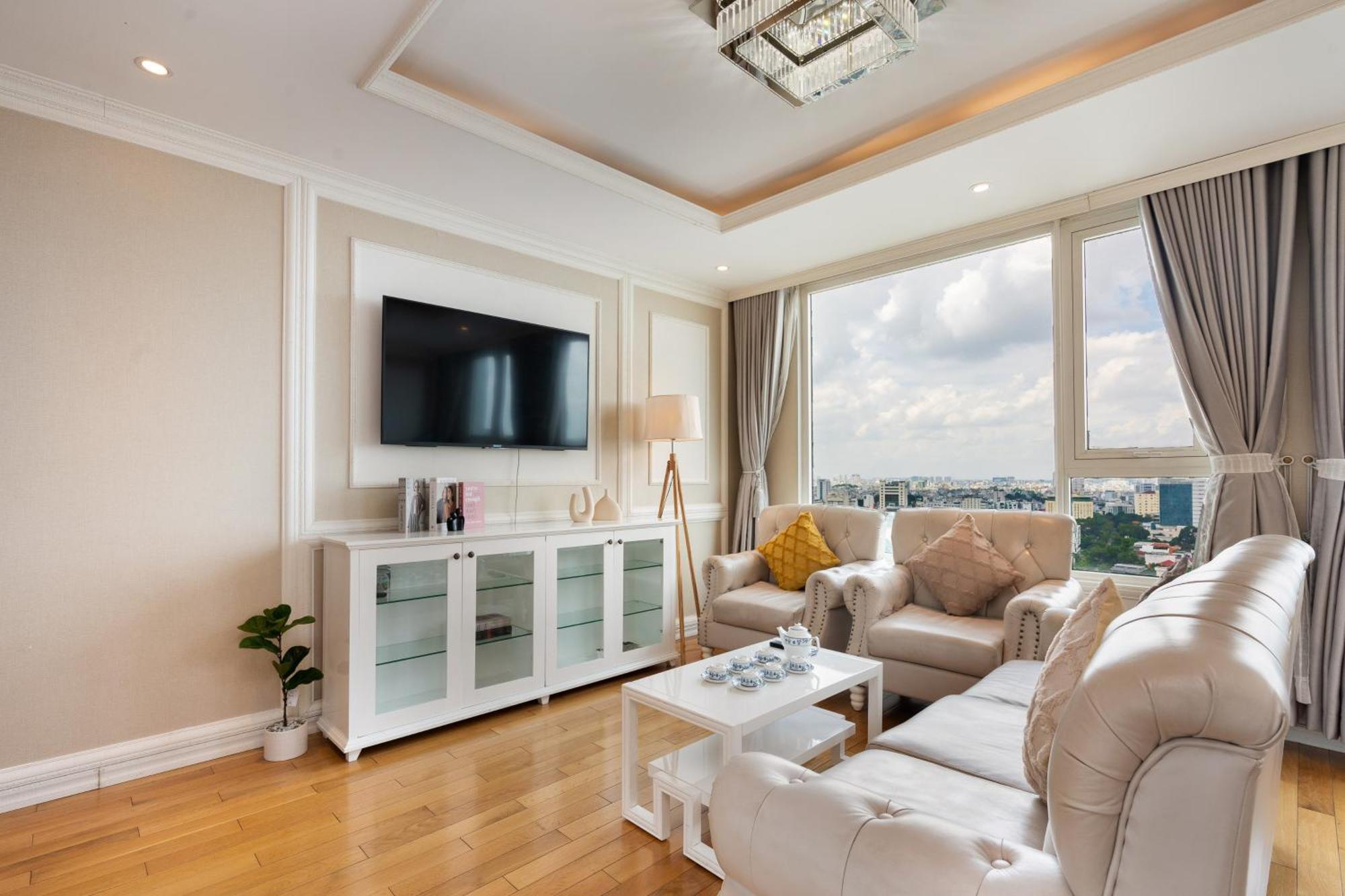 2Br 3Br Luxury Apartment Sky Pool Хошимин Екстериор снимка